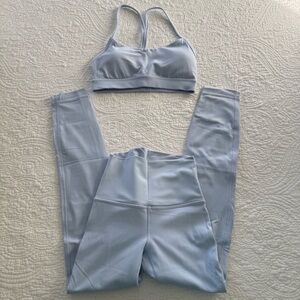 Blue Lululemon Align Set